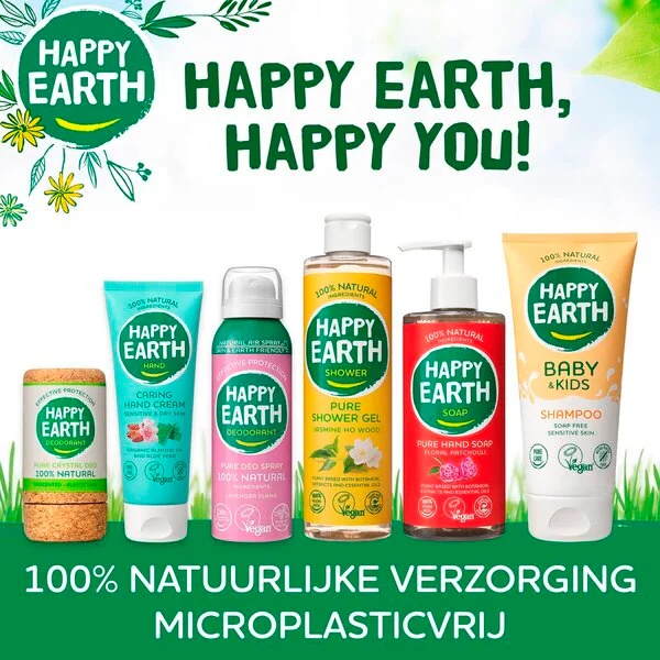 Happy Earth 100 % naravni dezodorantni balzam z bergamotko<br>45g