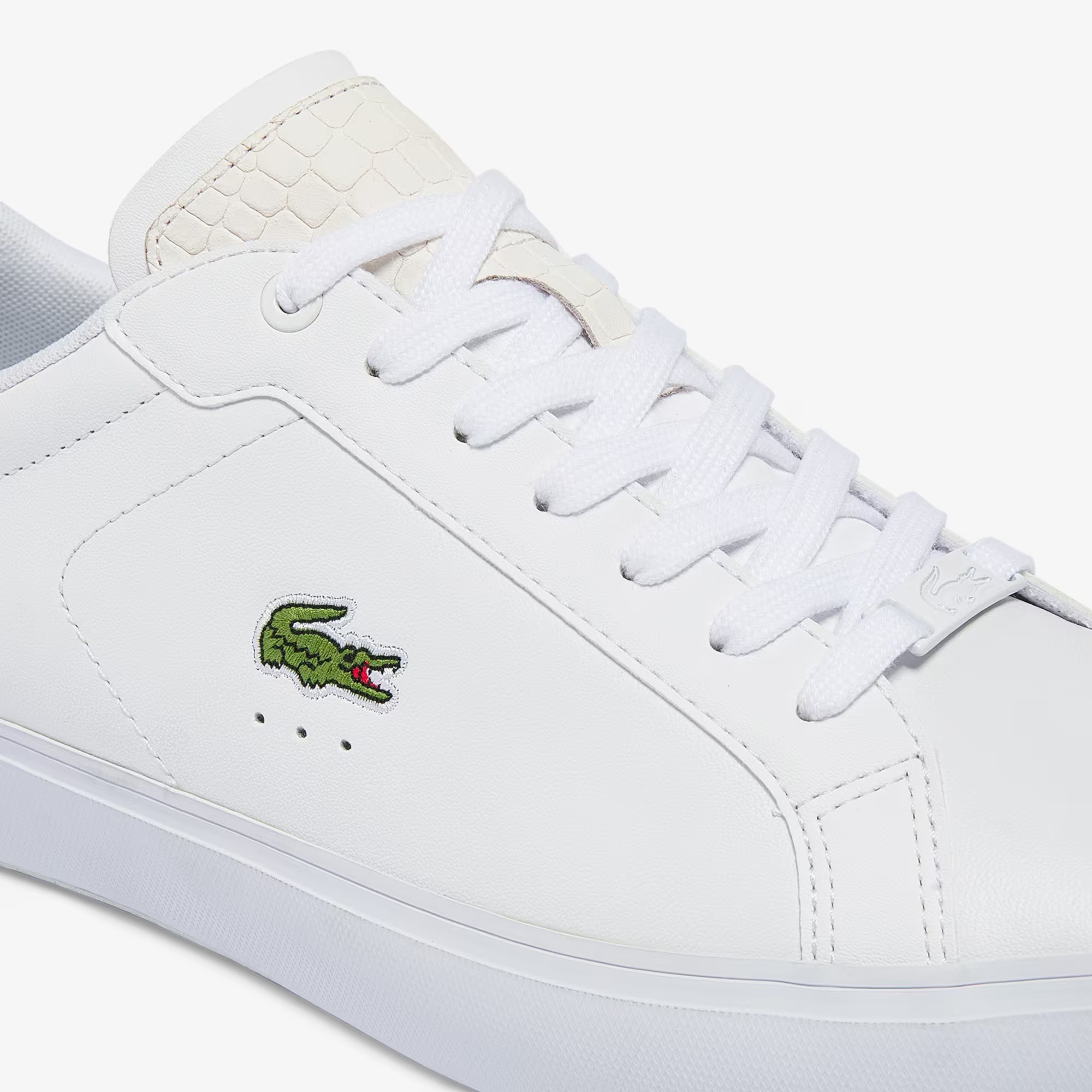 Men's Powercourt Burnished Leather Sneakers