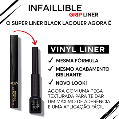 L'Oréal Paris Infallible Vinyl nestemäinen eyeliner 3 ml 3 ml