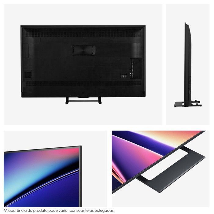 Mini TV LED 4K - HISENSE - 55E8Q - Modalità Gioco PRO a 144Hz - Subwoofer integrato - WiFi 6E