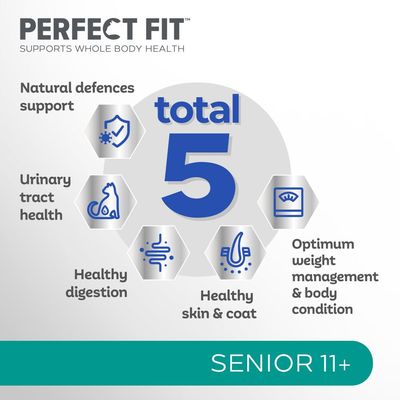 Perfect Fit Senior 11+ Reich an Hühnchen