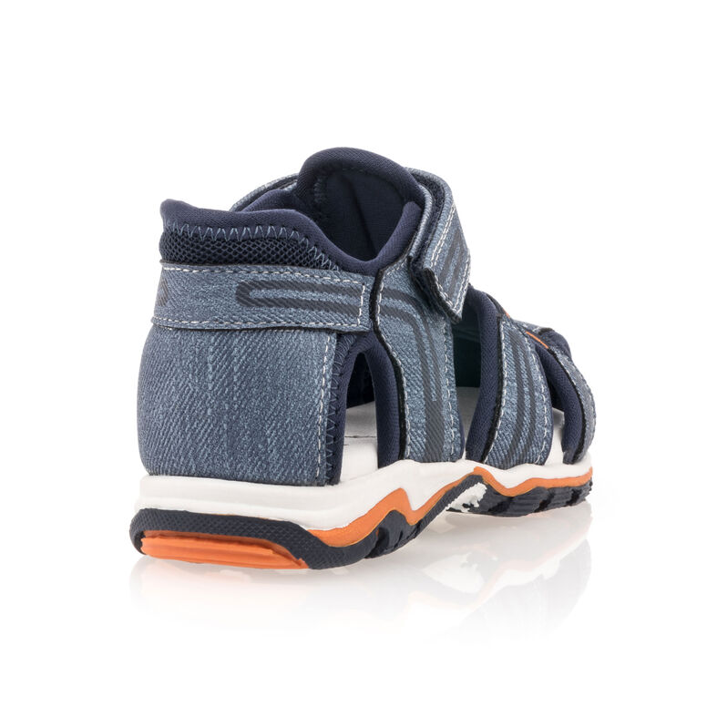 Sandalias azules para niño / Zapatos de punta abierta