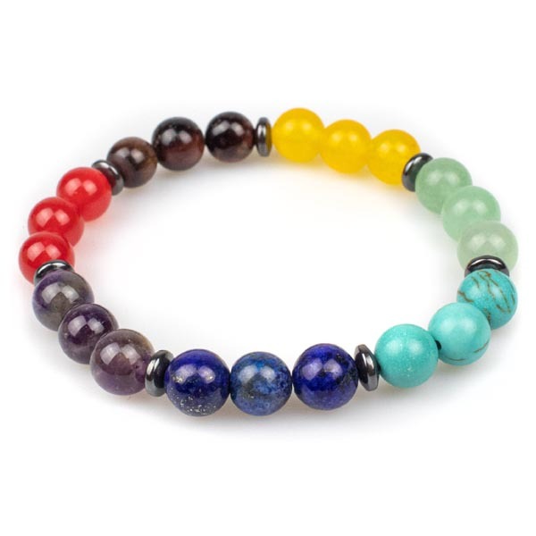 Myga Chakra perlearmbånd