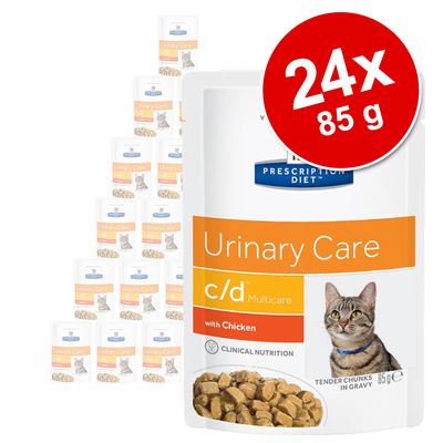 Hill's Feline Prescription Diet Bustine - Confezione Risparmio 24 x 85 g
