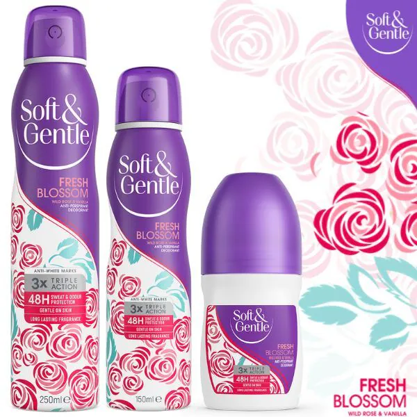 Sanftes und mildes Aerosol Fresh Blossom 250 ml