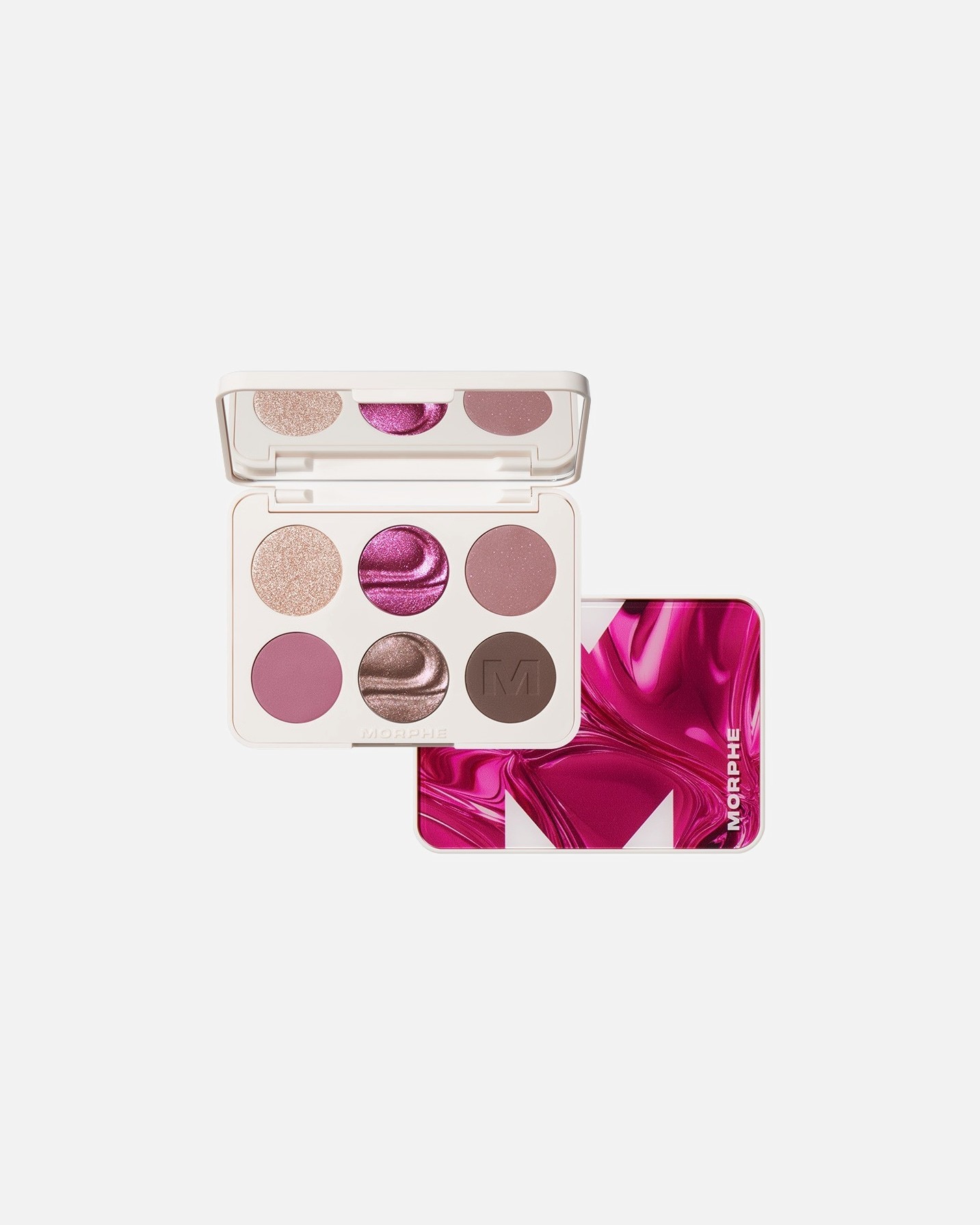 Morphe acu ēnu palete “Love Byte” (6 gab.) – 7,5 g