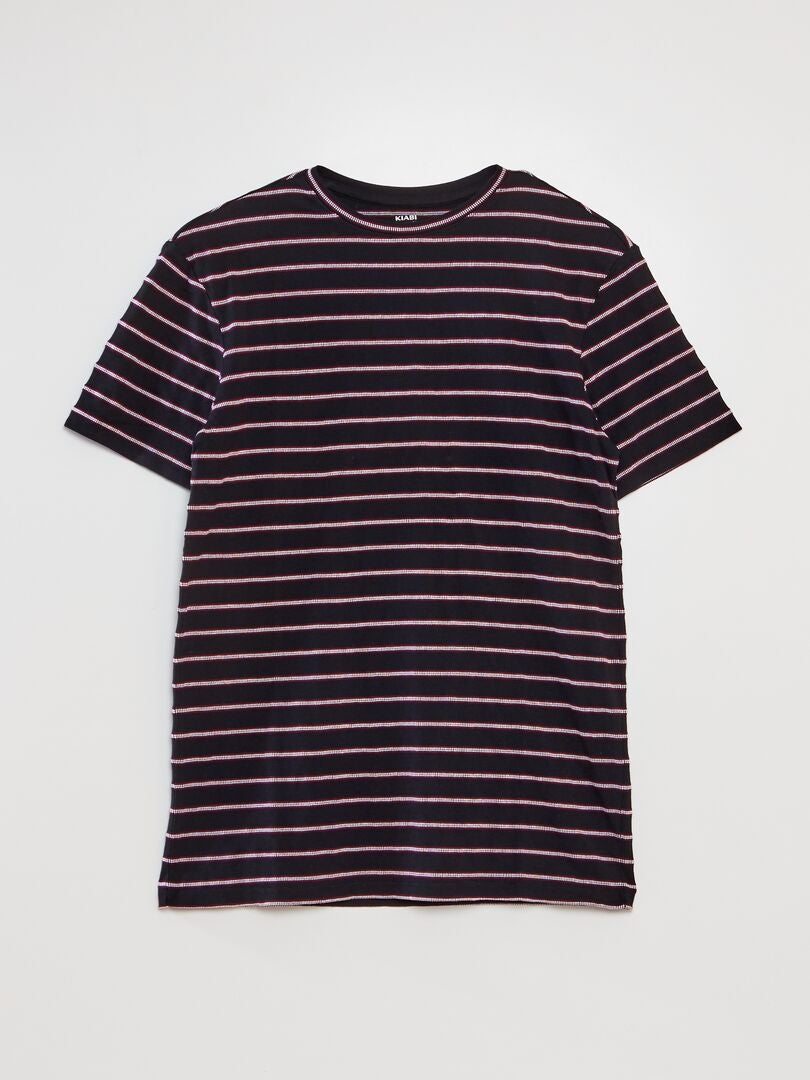 Camiseta listrada - AZUL