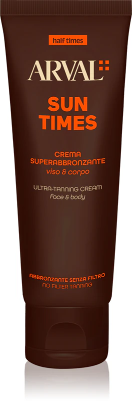 Arval Half Times Ultra-Bräunungscreme für eine intensive Bräune