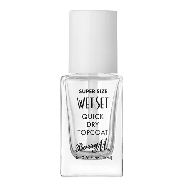 Barry M Super Size Wet Set sneldrogende topcoat