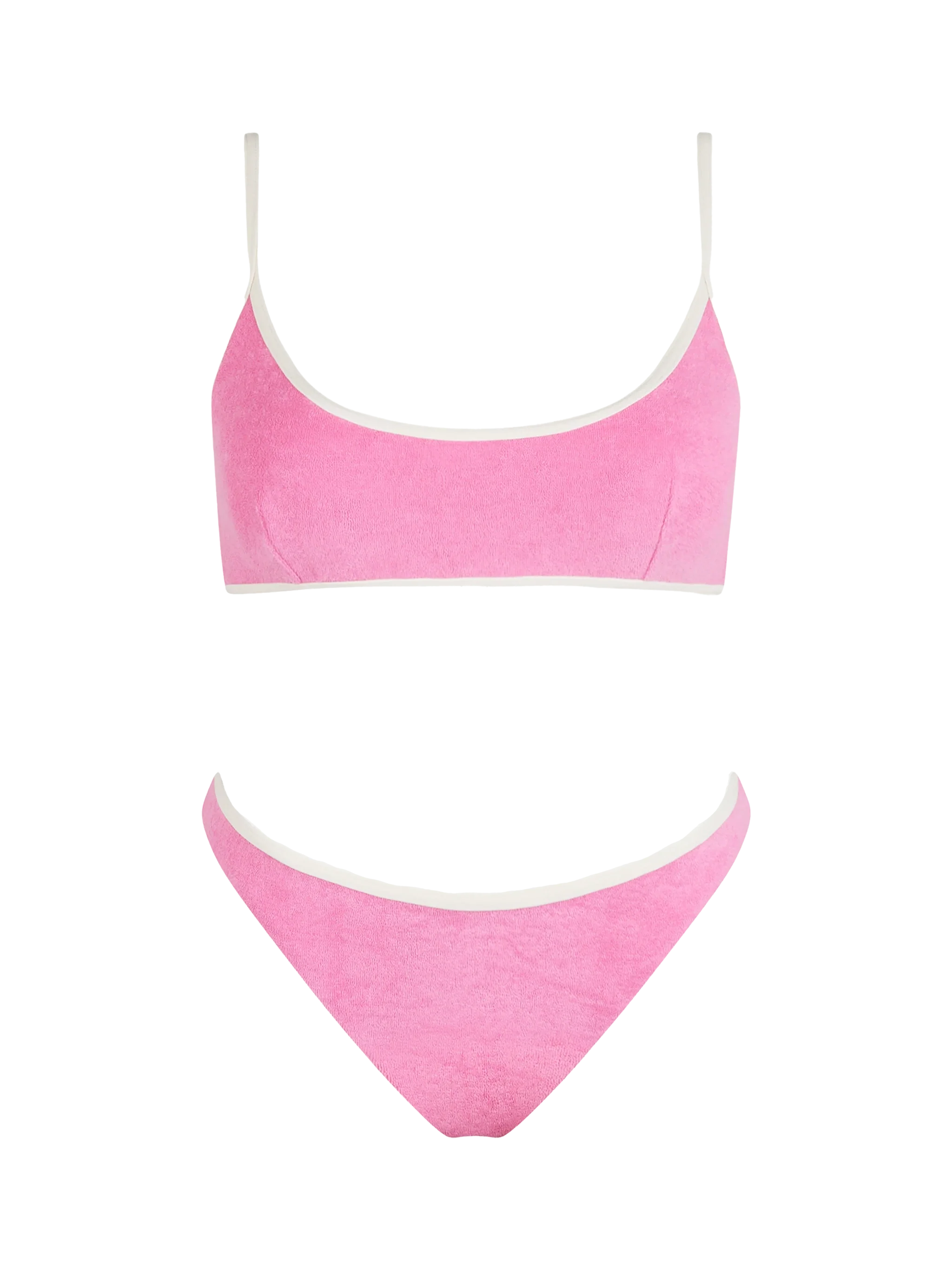 Judy Naomi damesbikini met sponsbeha en bies.