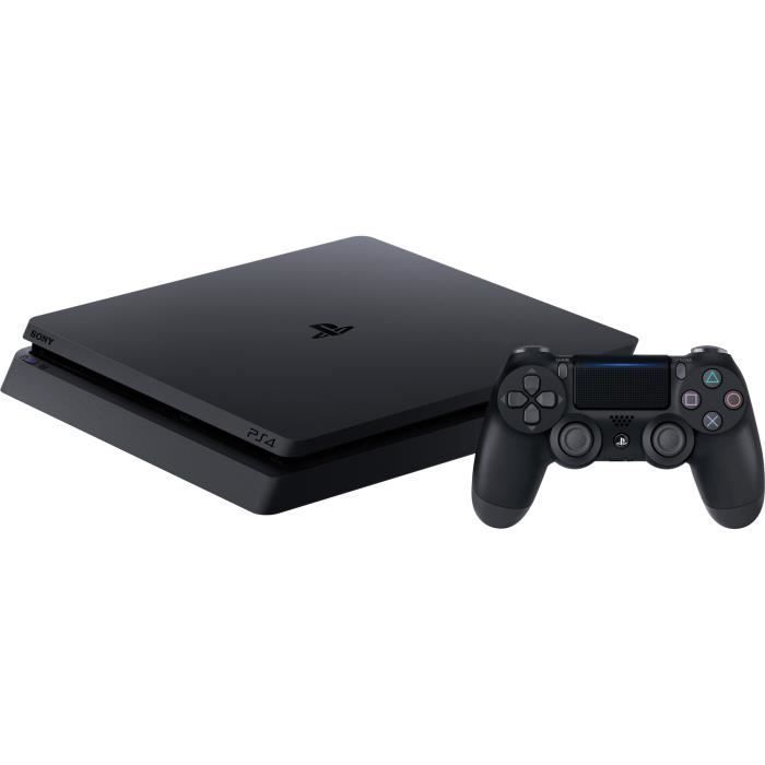 Consola de videojuegos - Sony - PS4 Slim - 1TB - Wi-Fi - Negra