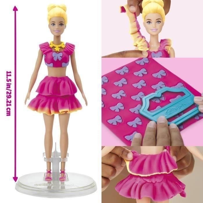 Set di plastilina Play-Doh Barbie con lacci e fiocchi