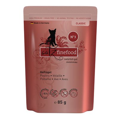 catz finefood Beutel-Sparpackung 16 x 85 g
