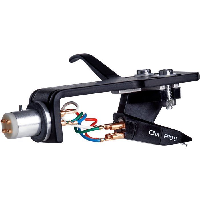 Ortofon OM PRO S montato su testina DJ SH4 Black