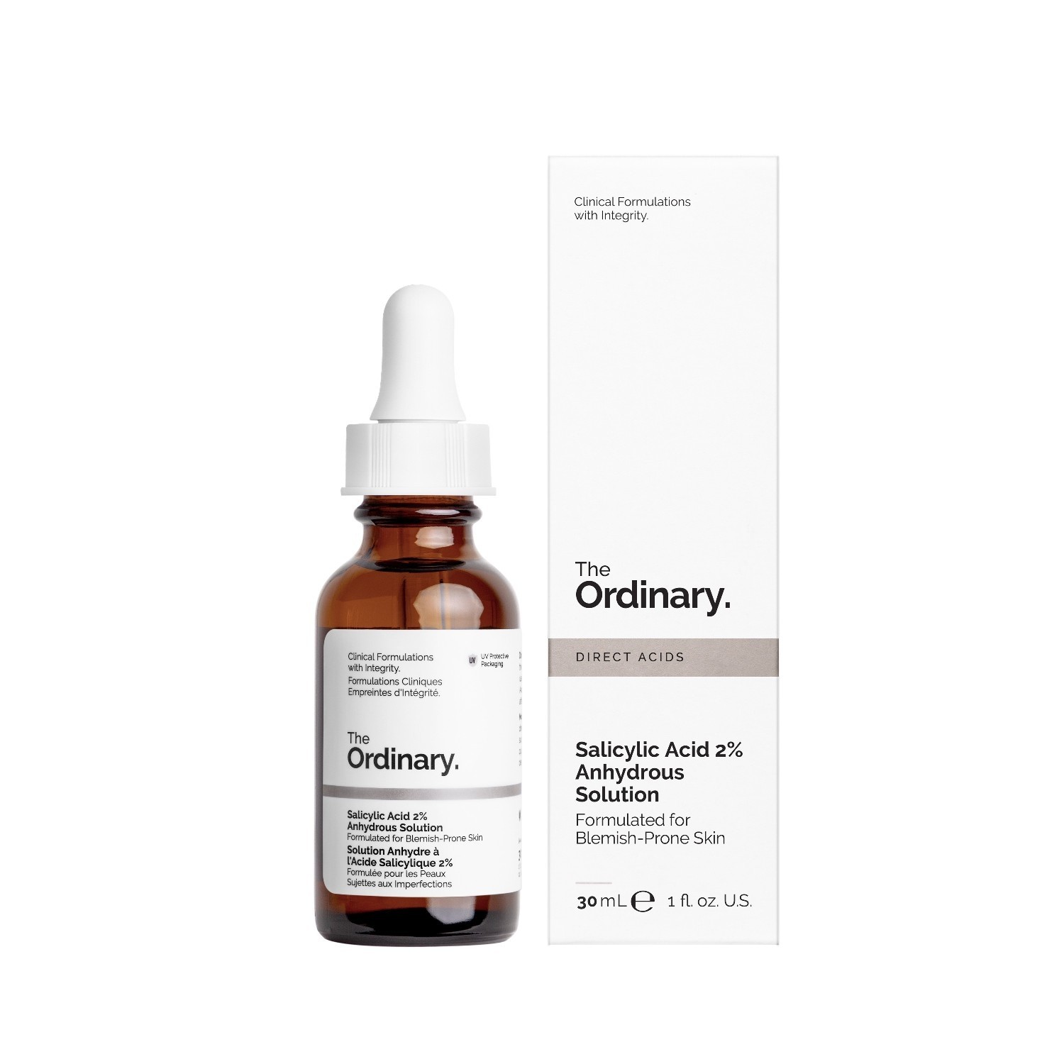 Hydratačné sérum The Ordinary s 2% bezvodým roztokom kyseliny salicylovej - 30 ml