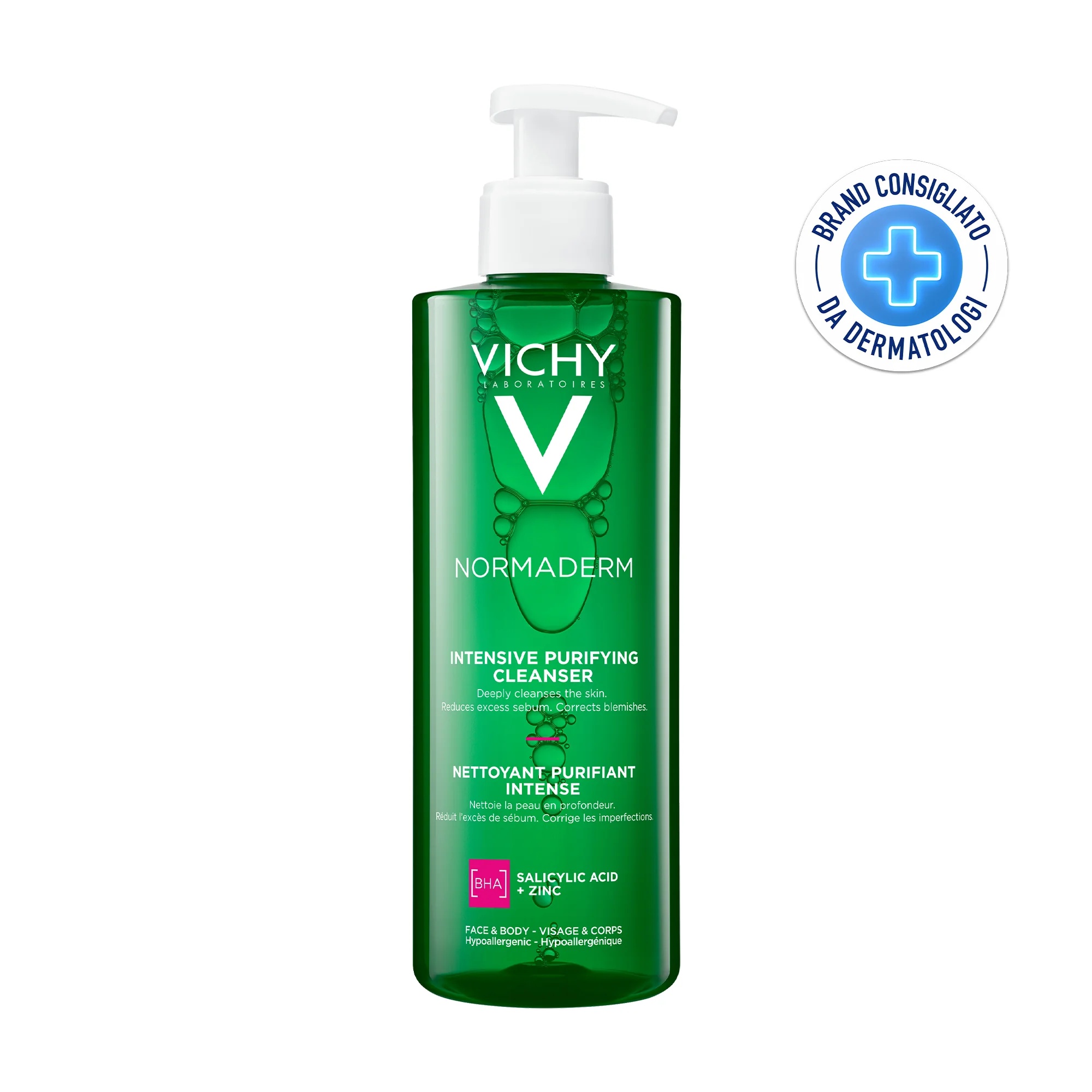 VICHY Vichy Normaderm Phytosolution 400 ml Gezichtsreinigingsgel