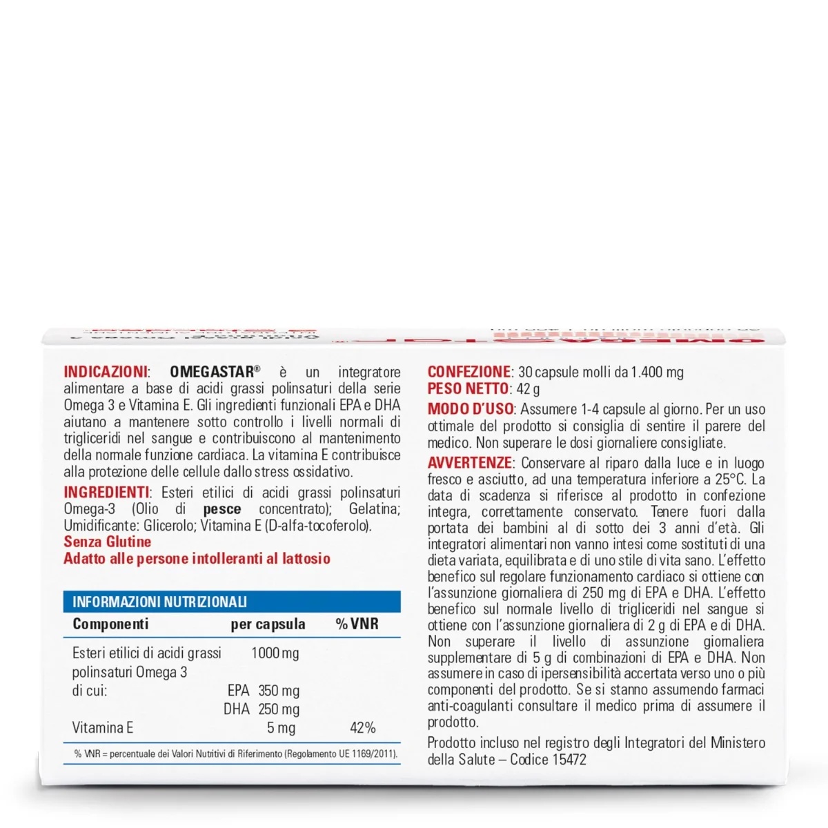STARDEA Omegastar 30 cápsulas blandas Omega-3