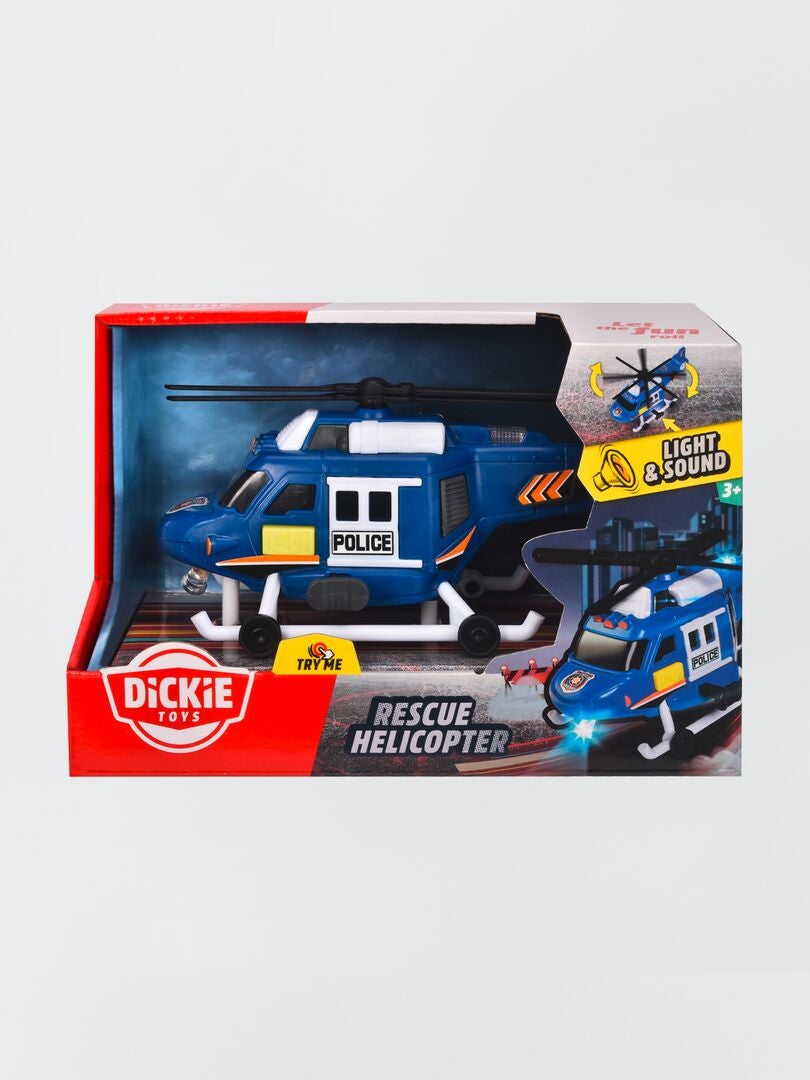 Helicóptero de rescate Dickie Toys - AZUL
