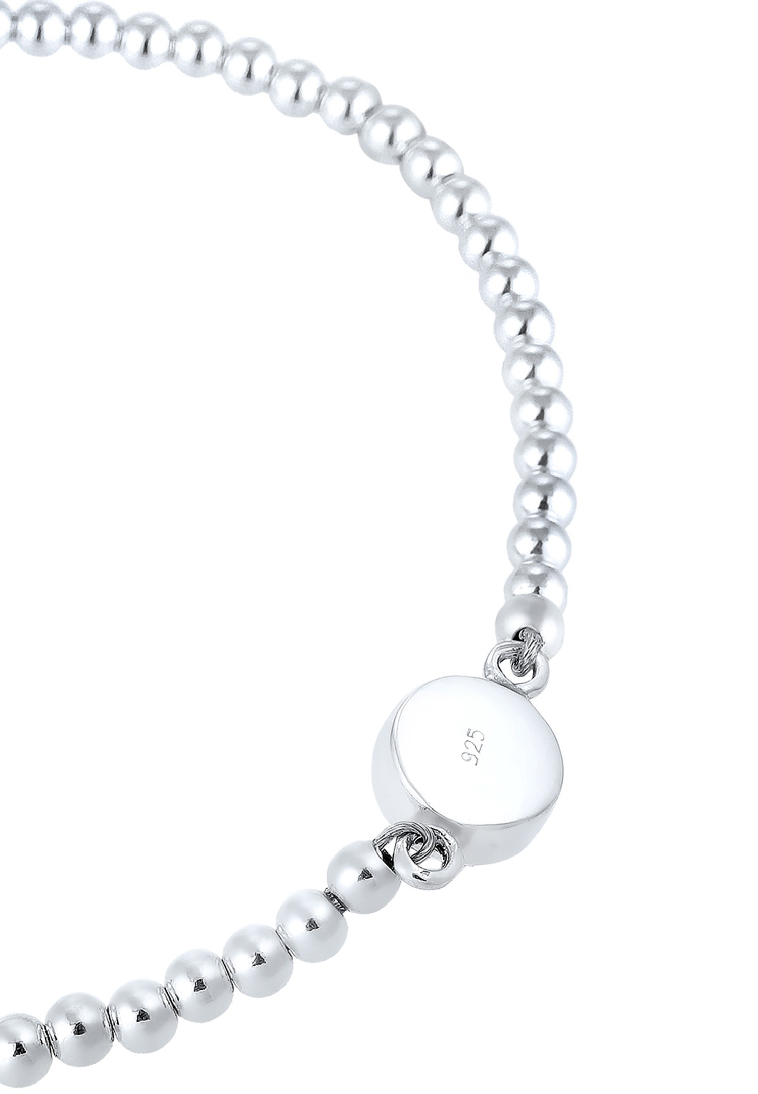 Elli Pierre de lune balle Bracelet Femme (925/1000) Argent