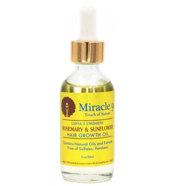 Aceite capilar milagroso de romero y girasol