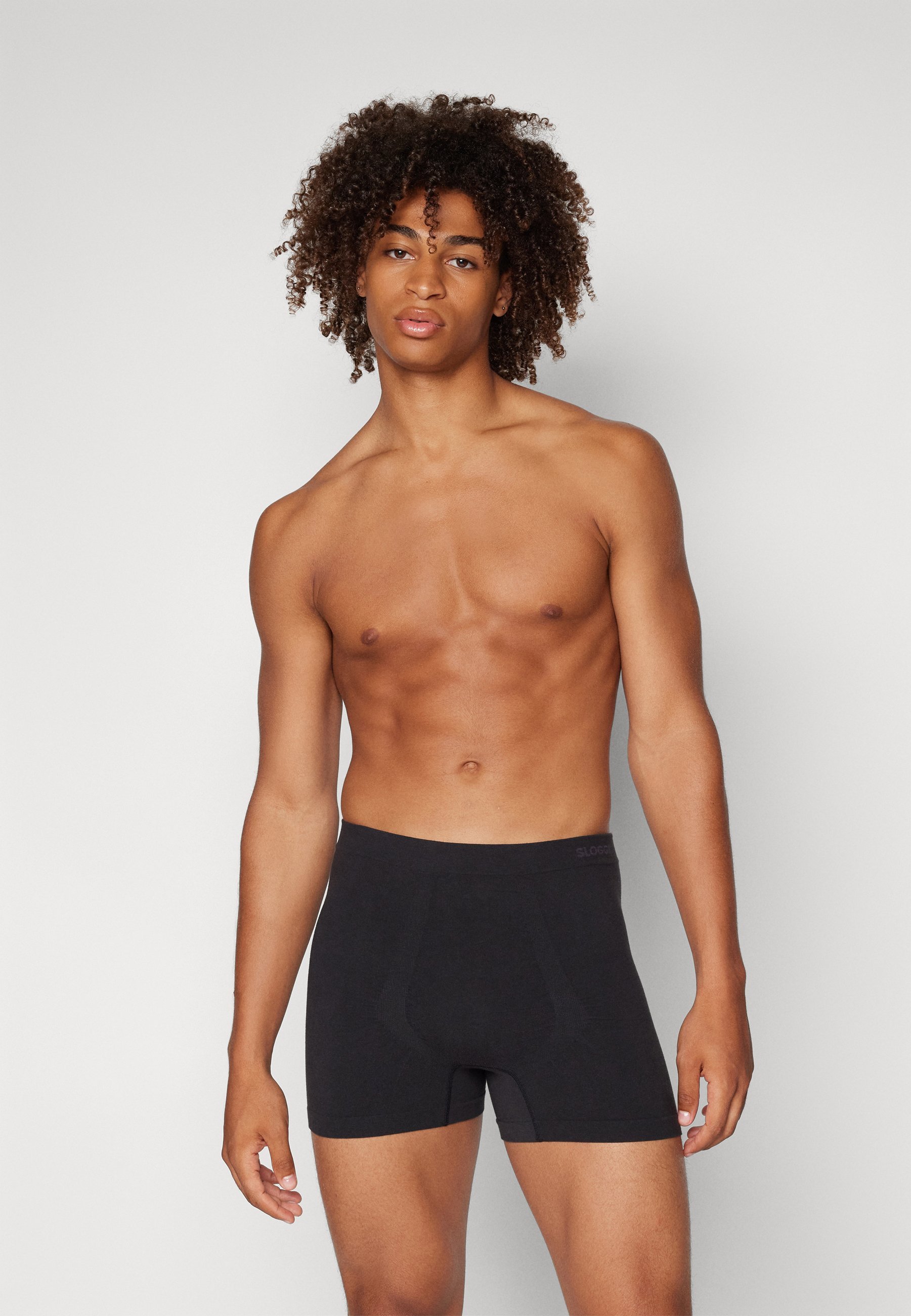 Sloggi MEN GO SMOOTH SHORT PACK 2 - Slip - neri