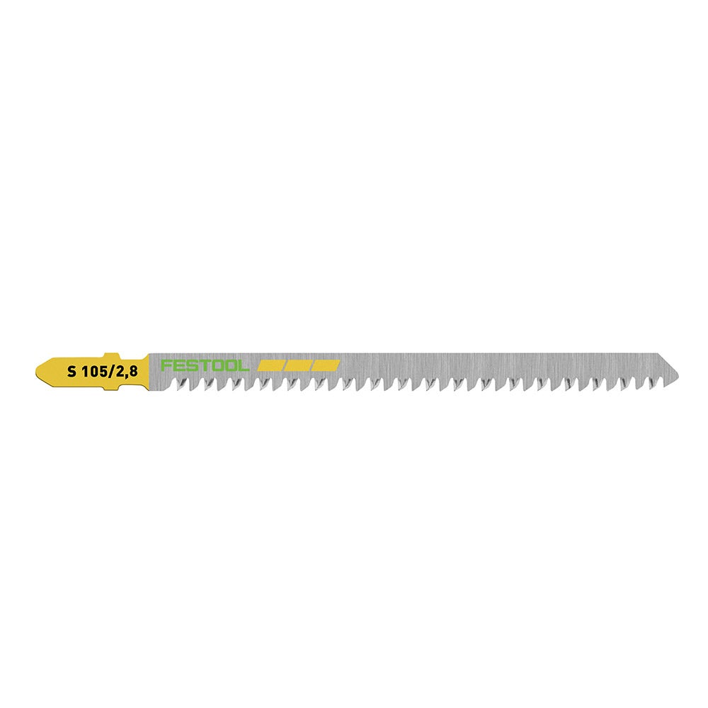 Lâmina de serra FESTOOL 105 mm x 2,8 mm com encaixe em T para corte de madeira – reta – 20 unidades 204263