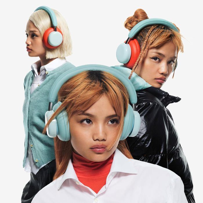 Cuffie Bluetooth - CMF BY NOTHING - Cuffie Pro - Durata della batteria 100 ore - Cancellazione attiva del rumore - Verde chiaro