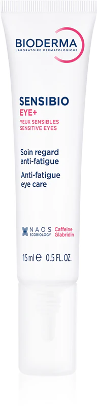 Bioderma Sensibio Eye+ gel creme para a área dos olhos contra os sinais de fadiga.