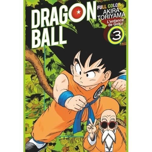 Manga - Glénat - Dragon Ball Full color Tome 3 - Akira Toriyama - Imprimé - ISBN 978-2723498512