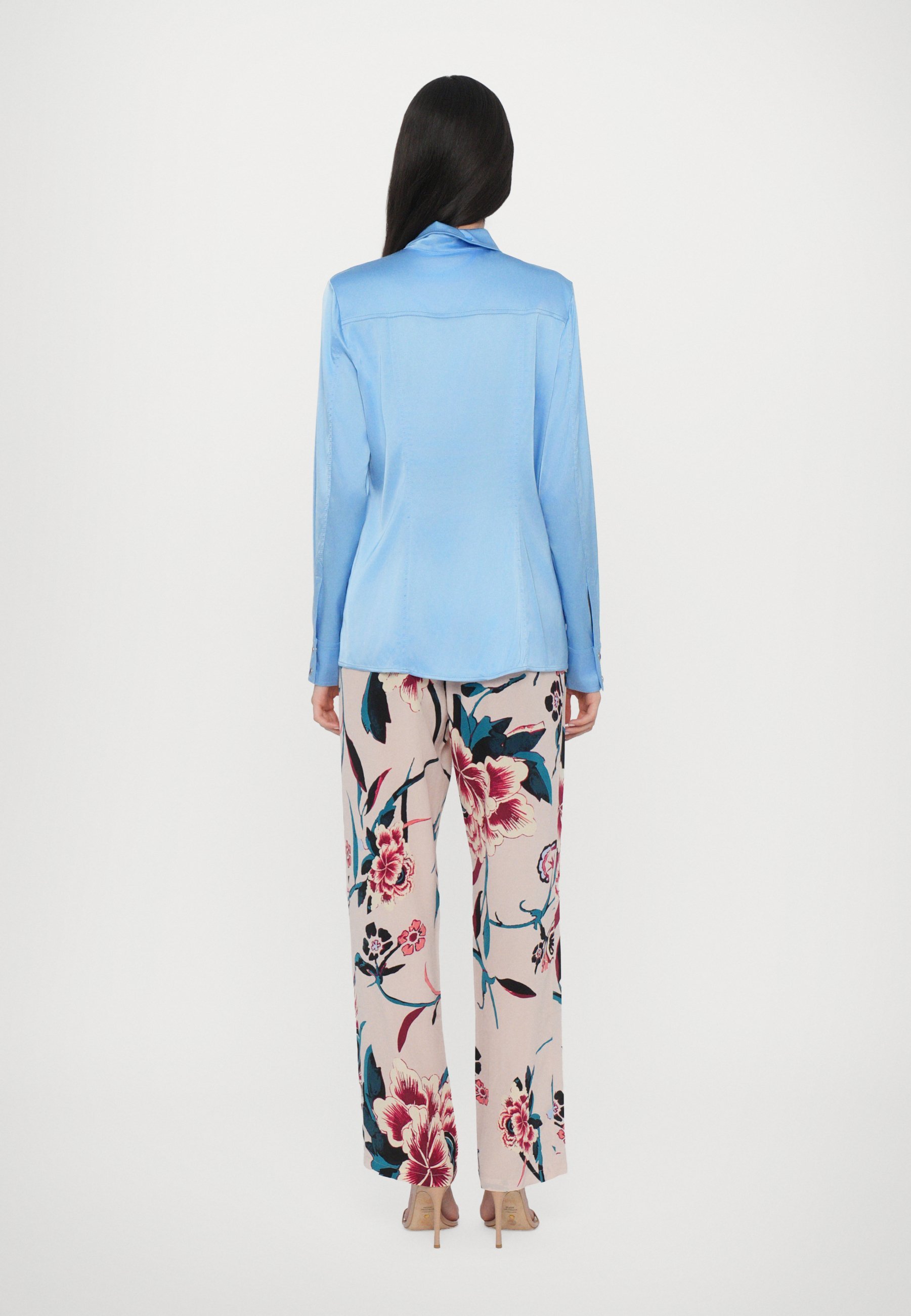 Diane von Furstenberg TONI - Blouse met knoopsluiting - blauw