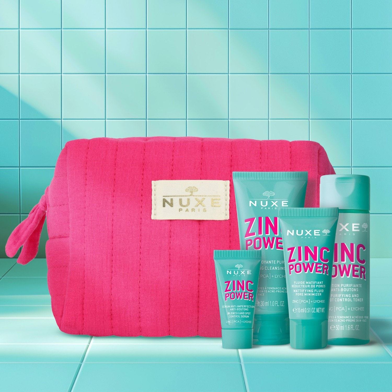 NUXE Zink Power My Blemish Control Routine sejas kopšanas komplekts - 1 gab.