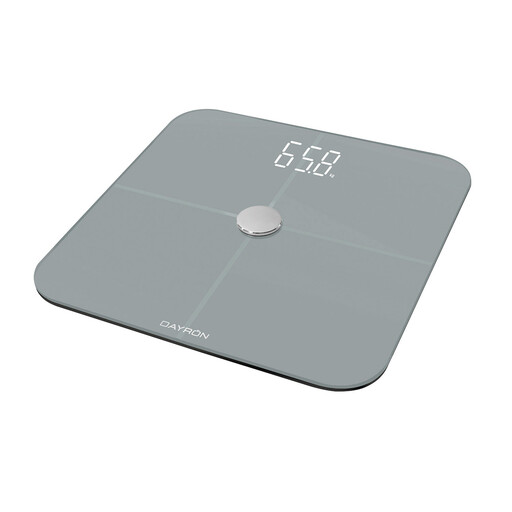Inteligentna waga łazienkowa Bluetooth z aplikacją, do 8 profili, Health Dayron