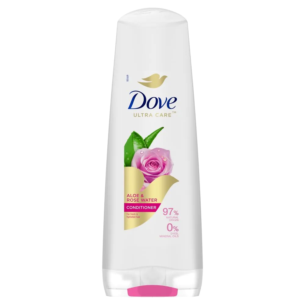 Dove Ultra Care Aloes & Rose Water - Odżywka do włosów 350 ml