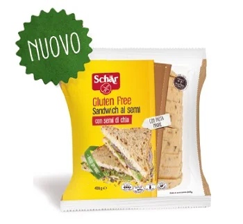 SCHAR Schar Sandwich sans gluten aux graines de chia 400g