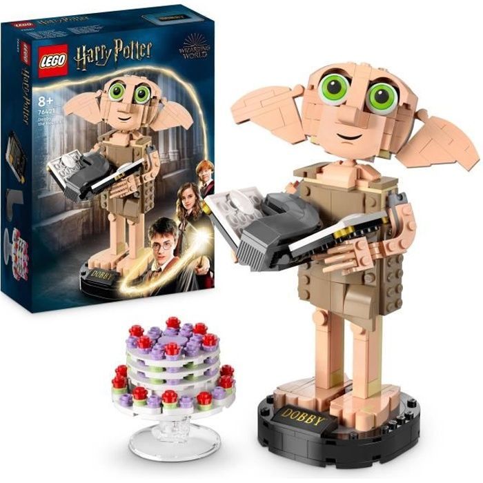LEGO® Harry Potter 76421 Dobby the House-Elf, Character Minifigure Toy, Gift