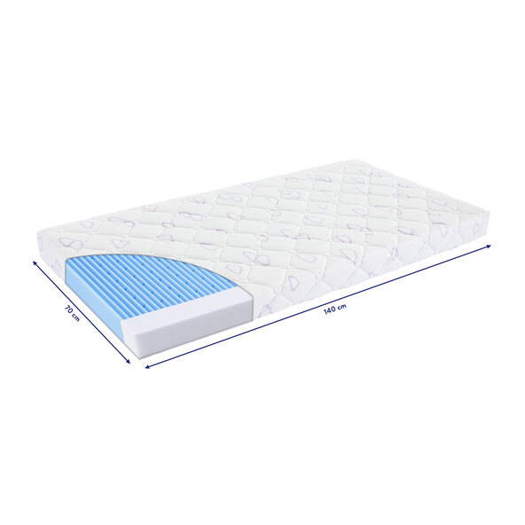 Gitterbettmatratze Air Flow Comfort, 70 x 140 x 11 εκ.
