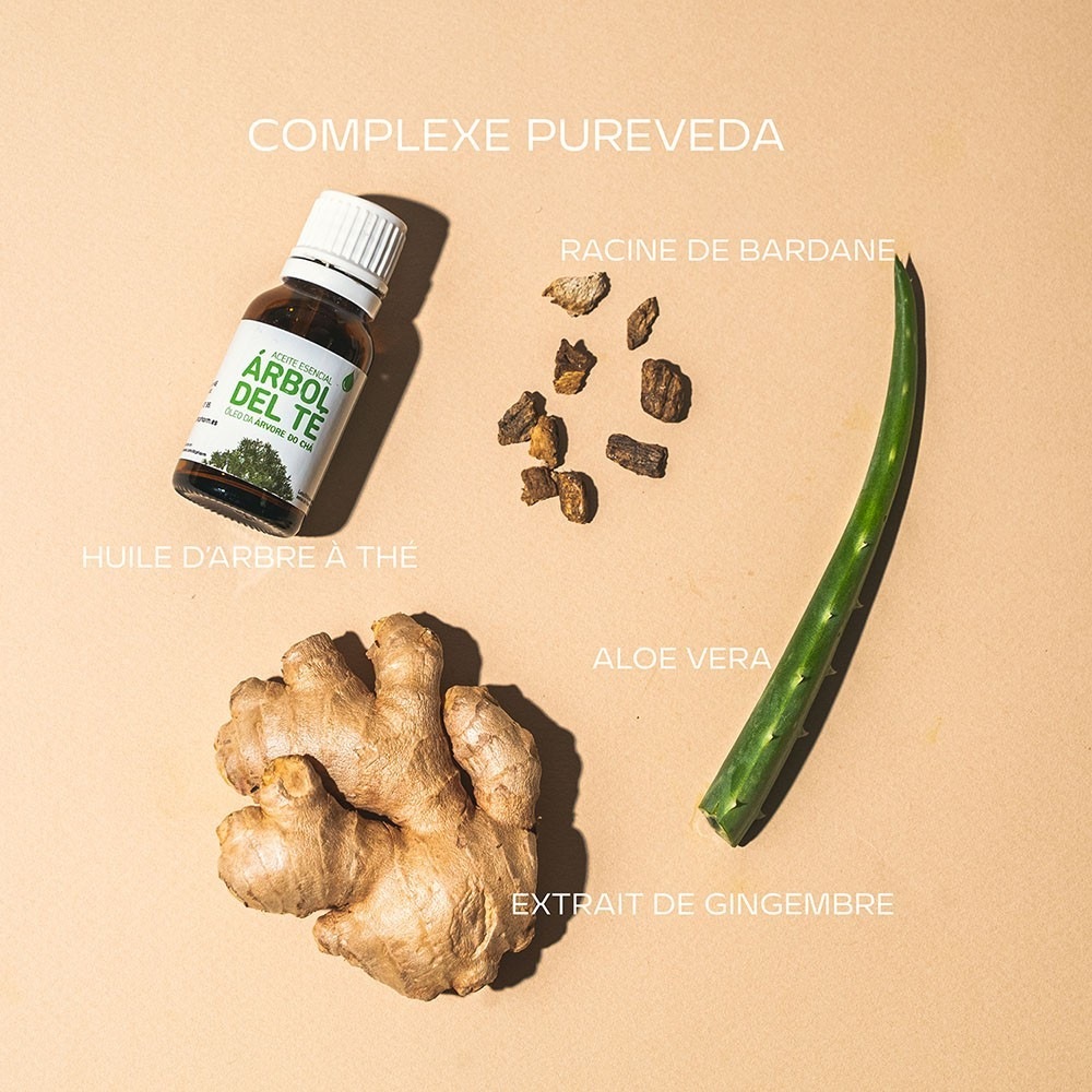 Vegan&organic PUREVEDA + OXYDE DE ZINC