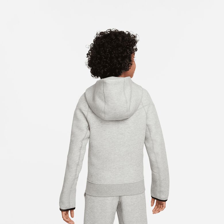 Sweat à capuche zippé en polaire technique