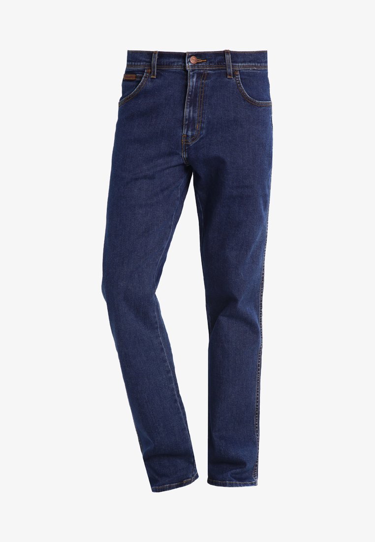 Calça jeans Wrangler TEXAS - Corte reto - cor pedra escura