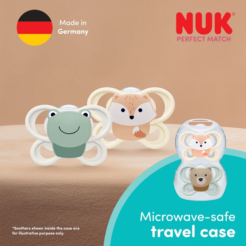 NUK Perfect Match Air plenice za dojenčke 0-2 m
