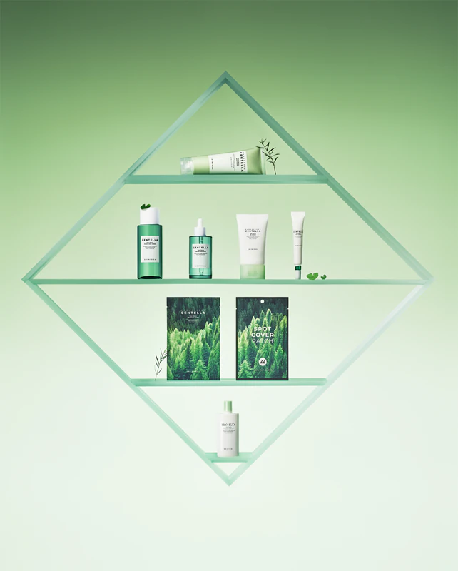 SKIN1004 Madagaskarin Centella Tea-Trica -aurinkovoide, erittäin kevyt, SPF 50+