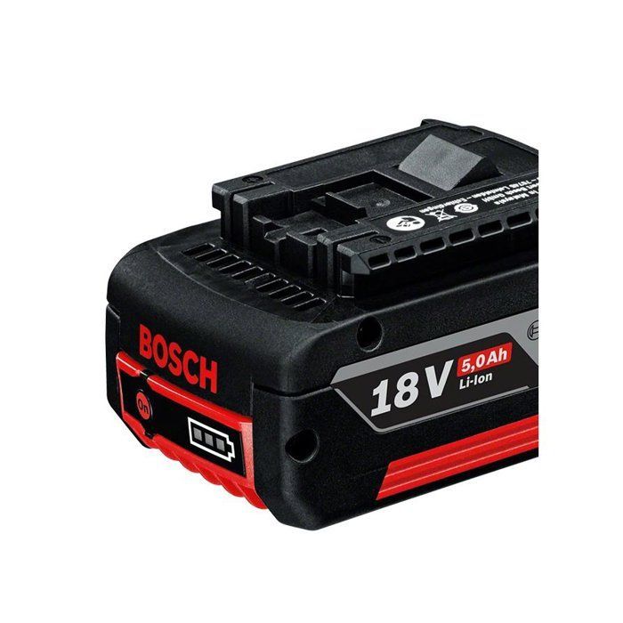 Bosch Professional GBA 18V 5.0Ah Li-ion Battery - Long runtime and COOLPACK 1.0 technology