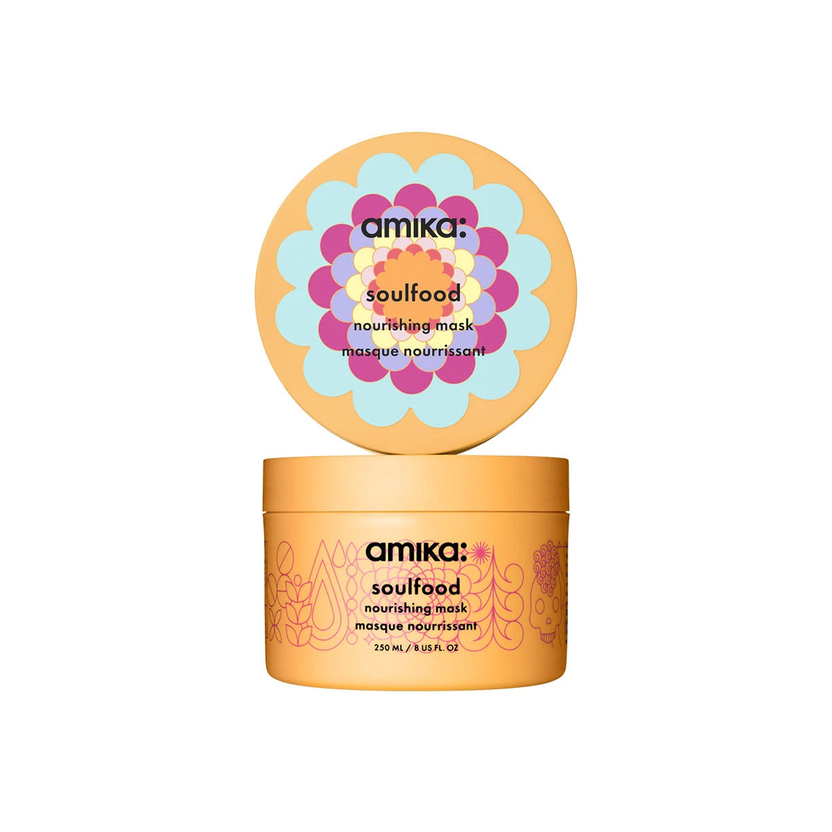Soulfood tápláló maszk 250 ml - Amika