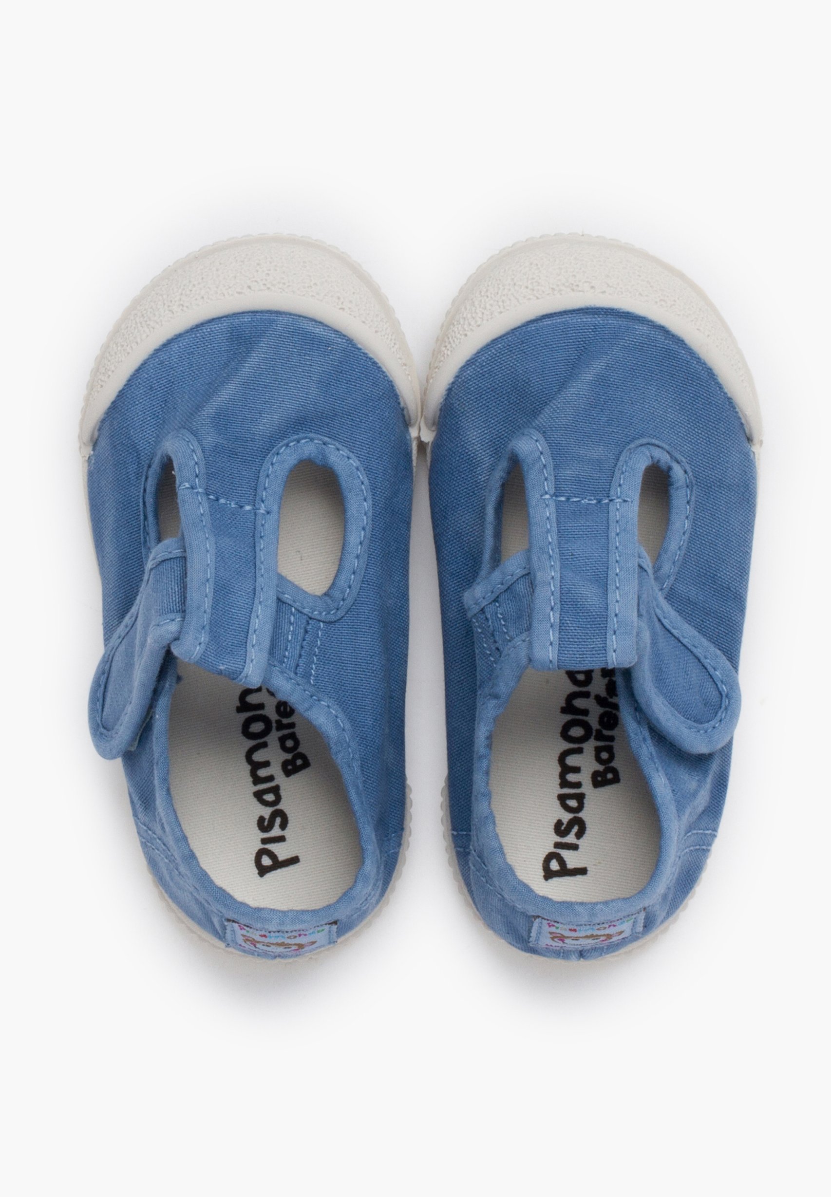 Pisamonas PEPITOS PUNTERA BAREFOOT LAVADA - Botičky pro miminka - azul džíny
