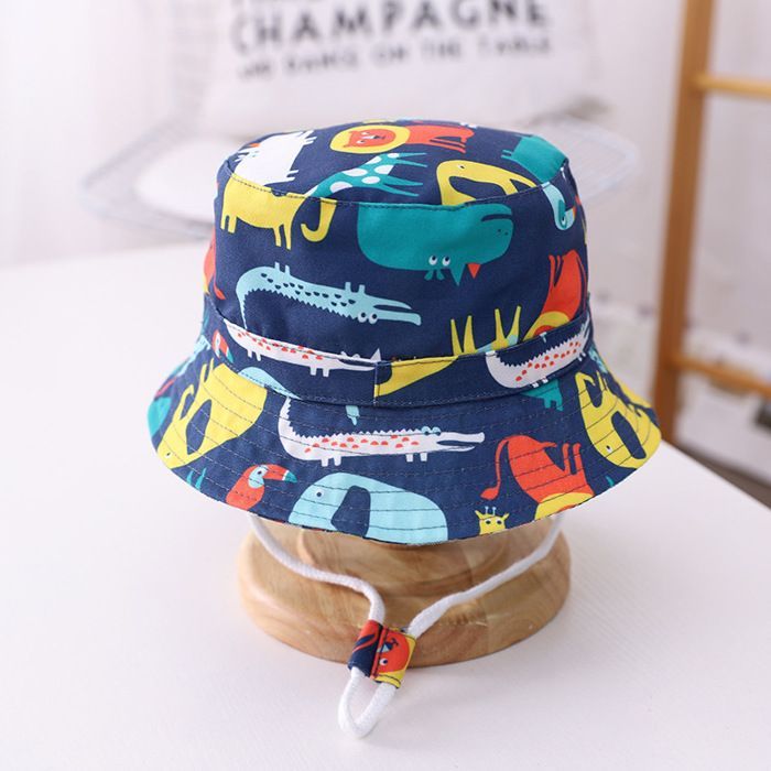Gorro FUNMOON para niño, gorro de sol de verano, gorro de playa para bebé, gorro de pescador ajustable para exteriores - 686123
