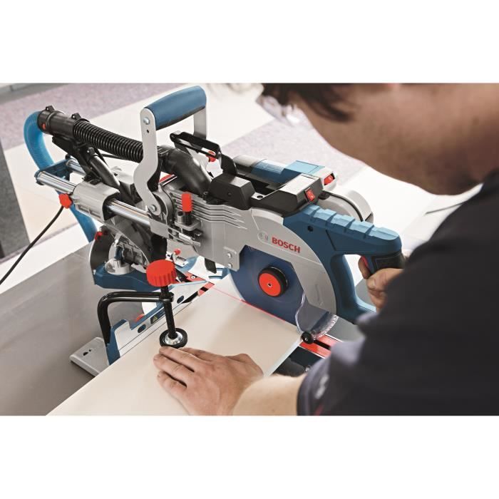 Bosch Professional GCM 8 SDE Radial Saw, 261mm Diameter - 1600W - 0601B19200