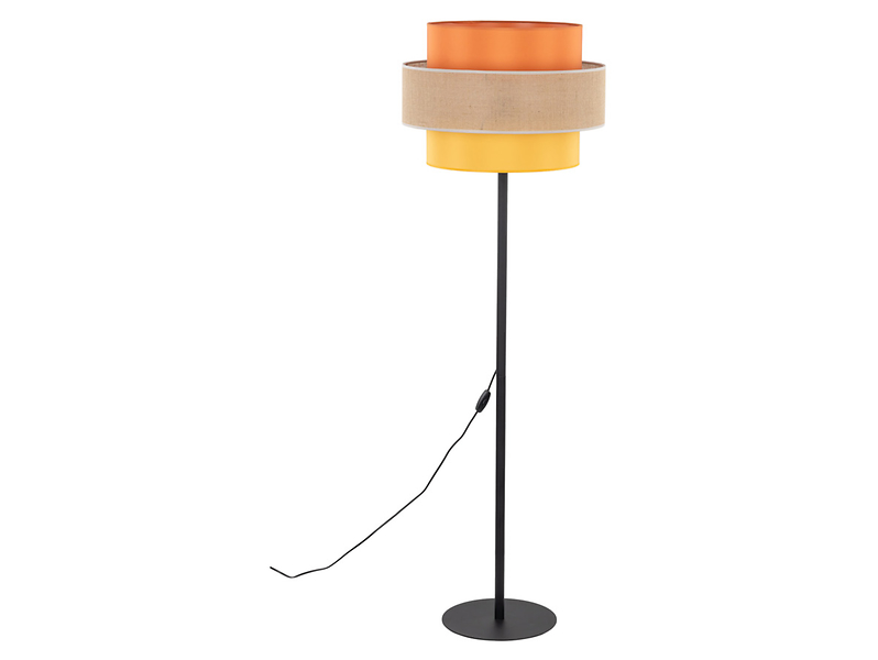 Lampa podłogowa Trio metalowa wielkokolorowa