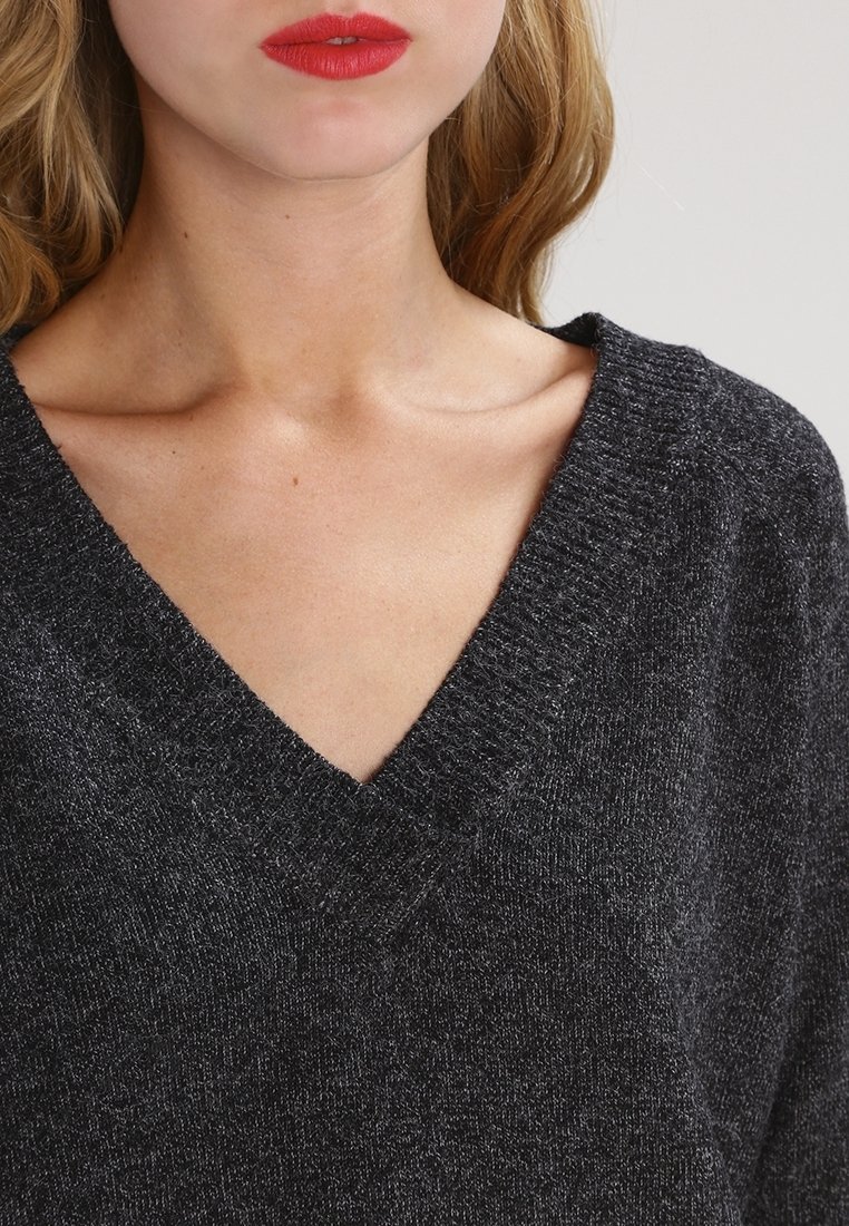 Sweter Vero Moda - melanżowy czarny