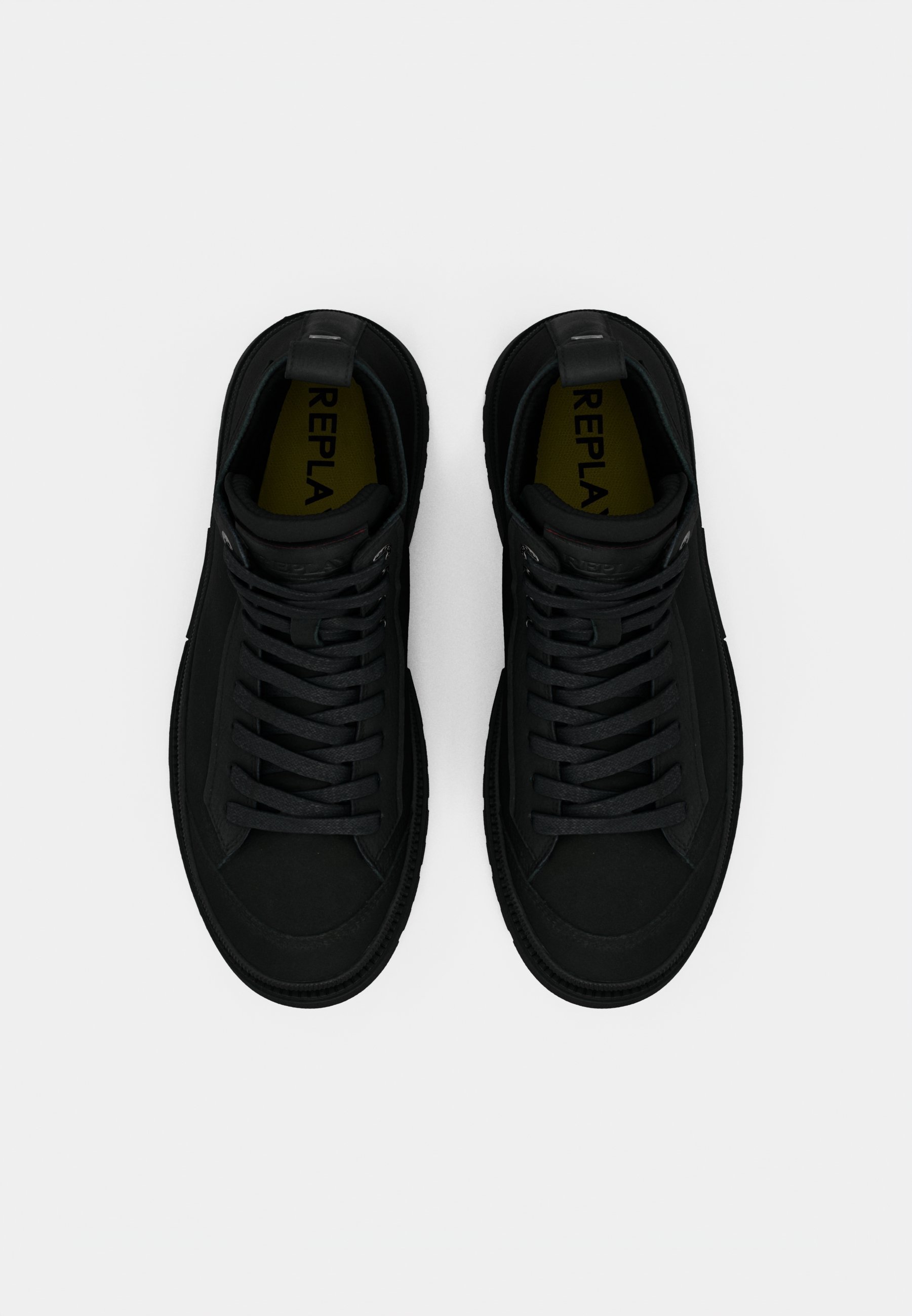 Replay SANDTOWN MOUNT - Stivaletti stringati alla caviglia - neri
