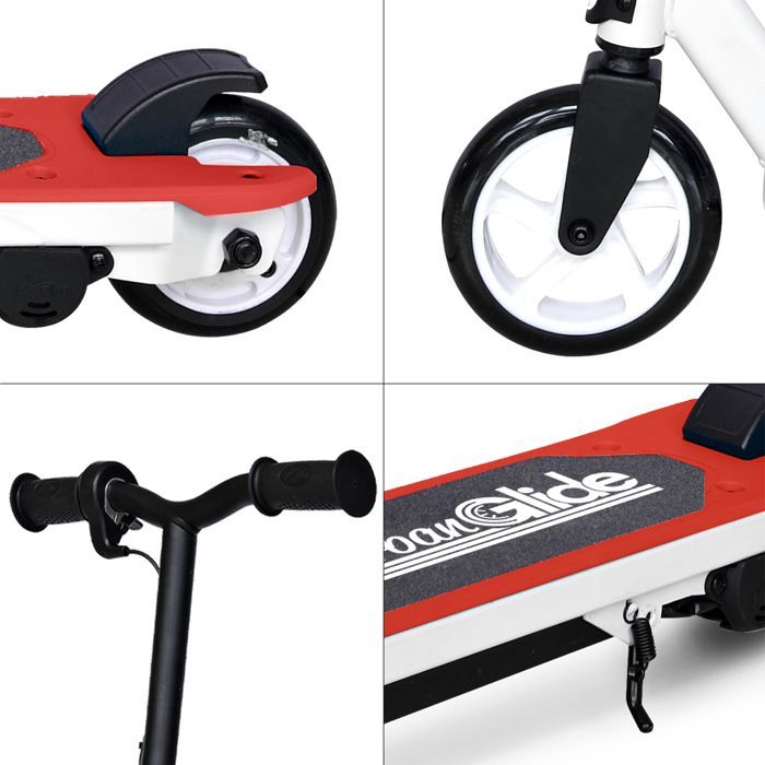 UrbanGlide Ride 55 RED - 30W, 10 km/h, 12V/5Ah, 40 min